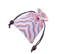 Brocade Drawstring Jewelry Pouch Bag, 6 Pcs Chinese Sachet Bag Embroidered Pouch 10x14cm For Jewelry Coins(H2)