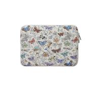 Brocade Laptop Sleeve for MacBook Air/Pro/Neo Butterfly and Botanical Pattern Slim Fit 13.3/13.6 Inch 34.5x24.5x2.5cm (Butterflies , 13.3/13.6 Air/Pro/Neo)