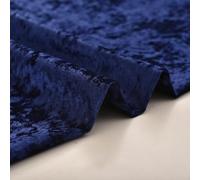 Brocade Velvet Fabric Embossed Velvet Fabric Sold by Meter for Sewing Crafts DIY Home Decor Furniture Upholstery Cushions Furniture Cover Cushions Sofa(Color:29 Navy Blue)
