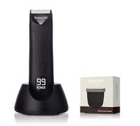 Brocchi Cutting Edge USB Waterproof Trimmer - Face and Body Hair Trimmer - Waterproof Hair Clippers - Electric Razor for Men - Beard and Nose Hair Trimmer - USB Charger (Trimmer with 1x Blade)