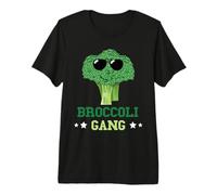 Broccoli Gang Vegetarian Healthy Vegetable Eating Broccoli Premium T-Shirt