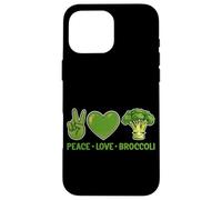 Broccoli Healthy Vegan Team Vegetables Health Case for iPhone 16 Pro Max