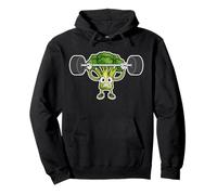 Broccoli Healthy Vegan Team Vegetables Health Pullover Hoodie
