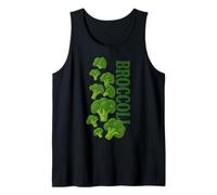 Broccoli Healthy Vegan Team Vegetables Health Tank Top