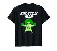 Broccoli Man Power Super Hero Veggies Eat Healthy TShirt