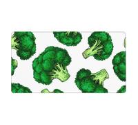Broccoli,Mouse Pad Large Desk Pad Computer Keyboard Mouse Mat With Non Slip Rubber Base 40 x 70 cm