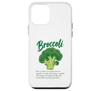 Broccoli Nutrition Facts Artwork Cruciferous Veggies Lovers Case for iPhone 12 mini