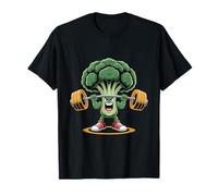 Broccoli Strong Gym Healthy Bodybuilding Food Vegan T-Shirt