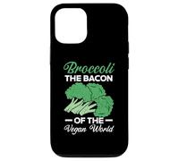 Broccoli The Bacon Of The Vegan World Healthy Vegetarian Case for iPhone 12/12 Pro