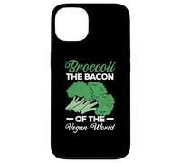 Broccoli The Bacon Of The Vegan World Healthy Vegetarian Case for iPhone 13