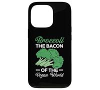 Broccoli The Bacon Of The Vegan World Healthy Vegetarian Case for iPhone 13 Pro