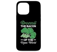 Broccoli The Bacon Of The Vegan World Healthy Vegetarian Case for iPhone 13 Pro Max
