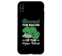 Broccoli The Bacon Of The Vegan World Healthy Vegetarian Case for iPhone XS Max