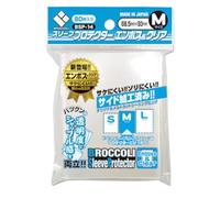 Broccoli Trading Card Sleeve Protector Emboss & Clear M [BSP-14] - 80 Sheets (Clear, Polypropylene)