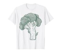 Broccoli Vegetable Vintage Drawing Vegetarian - Broccoli T-Shirt