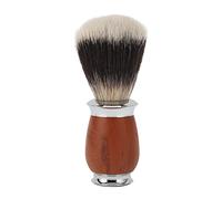 Brocha de afeitar de nailon para Hombres con Mango de Madera, espuma y Ligera, potenciador del Pelo Facial, salón de Barba, Familia