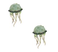 Broche Méduse faux épingle Broche Broche broches pour vêtements broche pour femme goupille de sécurité pour les vêtements revers à revers bijoux de bal pour les femmes strass Vert