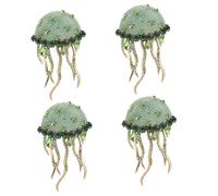 Broche Méduse faux épingle Broche Broche broches pour vêtements broche pour femme goupille de sécurité pour les vêtements revers à revers bijoux de bal pour les femmes strass Vert