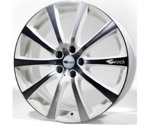 Brock B21 7.5 x 17 ET 35 Bolt Circle 5 x 100 Hub Centering 63.4 580070015, White-Pearl Front-Polished