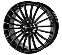 Brock B24 7.5 x 16 ET 38 Bolt Circle 5 x 114 Hub Centering 72.6 580070236, Black Painted