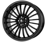 Brock B24GP 8 x 19 ET 15 Bolt Circle 5 x 120 Hub Centering 76.9 580070391, Black Painted
