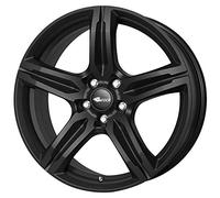 Brock B29 7.5 x 17 ET 38 Bolt Circle 5 x 100 Hub Centering 63.4 580070740, Black-Matt Painted