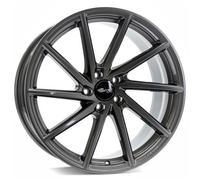 Brock B37 8 x 18 ET 36 Bolt Circle 5 x 100 Hub Centering 57.1 580080843, Dark-Sparkle Painted