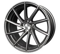 Brock B37 8 x 18 ET 50 Bolt Circle 5 x 112 Hub Centering 57.1 580080851, Dark-Sparkle Painted