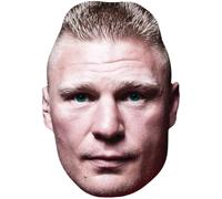 Brock Lesnar (Serious) Celebrity Mask, Flat Card Face, Fancy Dress Mask