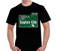 Brock Lesnar Suplex City Mens T-Shirt Black
