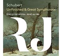 B'Rock Orchestra, Rene Jacobs (88 page booklet) - Schubert Unfinished and Great Symphony