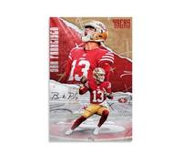 Brock PurdyWaterproof Posters Wall Art Posters Waterproof Home Printing Moisture-proof Easy to Install And Fade ResistantUnframe-style20x30inch(50x75cm)