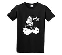 Brock Samson The Venture Bros Murder Machine Men T Shirt Printed Black Tee Graphic Top Tee for Men