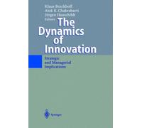 Brockhoff - Dynamics of Innovation Strategic and Managerial Implicat - X555z