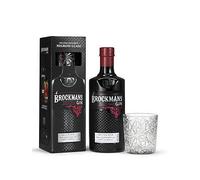 Brockmans Gin 70cl and Negroni Glass Pack, Multi, Women Print