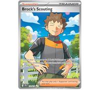 Brock's Scouting 179/159 Ultra Rare Pokemon Card | Journey Together Set | Scarlet & Violet Series | Titan Authenticated