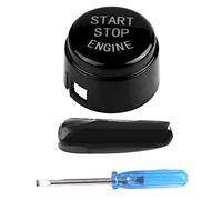Broco Car Engine One-Button Start Button for F30 3 Series F Disk Bottom without Start&Stop Black
