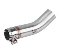Broco Exhaust Middle Link Pipe, for GSR750 2011-2015 Motorcycle Exhaust Mid Pipe 51mm Stainless Steel Slip-On Exhaust Connector