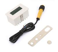 Broco Magnetic Induction Counter, 5-Digit 0-99999 Digital Clicker LCD Digital Electronic Counter Tester Punch Magnetic Induction Proximity Switch Shockproof Digit Counter (TT-5J)