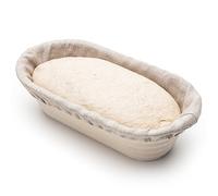 Brod & Taylor Batard Banneton Liner for Sourdough & Artisan Bread Baking - Proofing Liner Made From 100% Natural Linen (1-Pack)