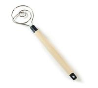 Brod & Taylor Dough Whisk, Heavy Duty Danish Dough Whisk, Extra Strong, Mixing Tool with Single-Piece Construction, for Thick Bread Dough and Batter, Sealed Silicone Handle, Dishwasher-Safe