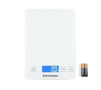 Brod & Taylor High Capacity Baking & Kitchen Scale (Weighs up to 33lbs/15kg of Ingredients), 1-Gram Precision, Five Unit Options, 5-Minute Display, Batteries Included