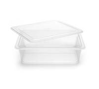Brod & Taylor 6 Litre Proofing Container, Stackable Dough Proving Box for Bread, Sourdough and Pizza, Durable and Lightweight, Non-Stick and Easy to Clean, Clear BPA-Free Polypropylene