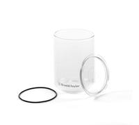 Brod & Taylor Sourdough Starter Jar, Durable Borosilicate Glass Starter Jar, Loose Lid Allows Your Starter to Breathe, 1 Litre Capacity, Easy Cleaning, Marker and Scale to Measure Sourdough Growth