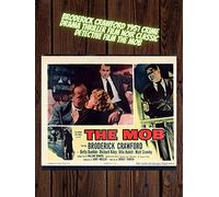 Broderick Crawford in The Mob Crime Detective Film Noir Detective 1952 Classic