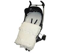 Broderie Anglaise Footmuff/Cosy Toes Compatible with Bugaboo Bee White