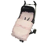 Broderie Anglaise Footmuff/Cosy Toes Compatible with Chicco Snappy Echo Pink