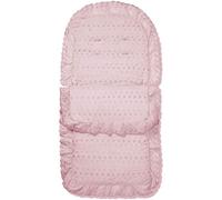 Broderie Anglaise Footmuff/Cosy Toes/Cost Toes Gypsy/Romany Pushchairs - Pink