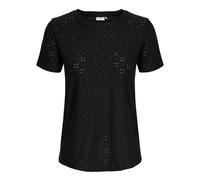 Broderie Anglaise T-Shirt Black