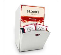 Brodies Breakfast Tag and Envelope - 1 Dispenser box of 250 tea bags - Rich and flavourful Scottish Tea with a bright and brisk malty flavour - Ideal for Breakfast